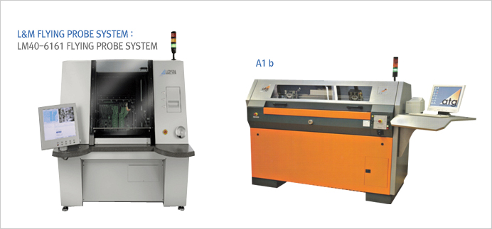 L&M FLYING PROBE SYSTEM:LM40-6161 FLYING PROBE SYSTEM이미지와 A1b이미지